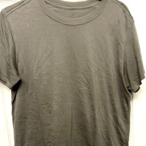 Lululemon All Yours Cotton T-shirt size 4 Grey Sage